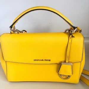 Michael Kors Yellow Purse